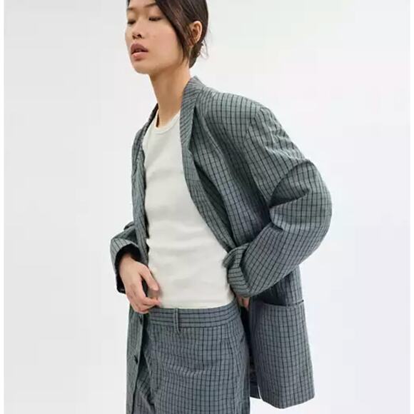 Coach Grey Blazer - Picture 9 of 10